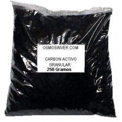Carbón activo GAG granulado, Bolsa de 250 gramos