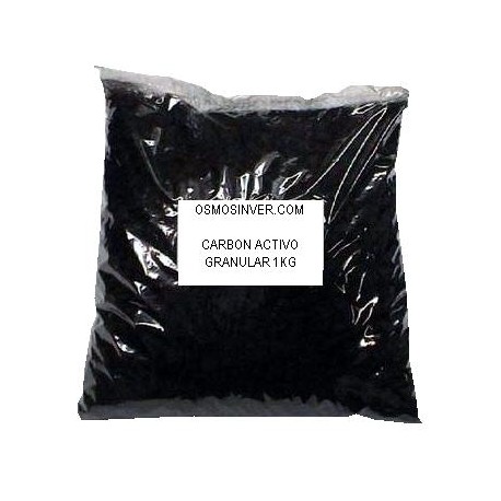 Carbon activo GAG granulado, bolsas 1kg